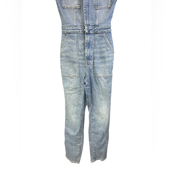 Good American Utility Denim Jumpsuit - Picture 9 of 11